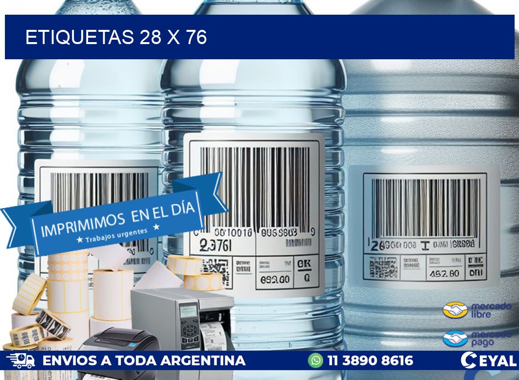 ETIQUETAS 28 x 76