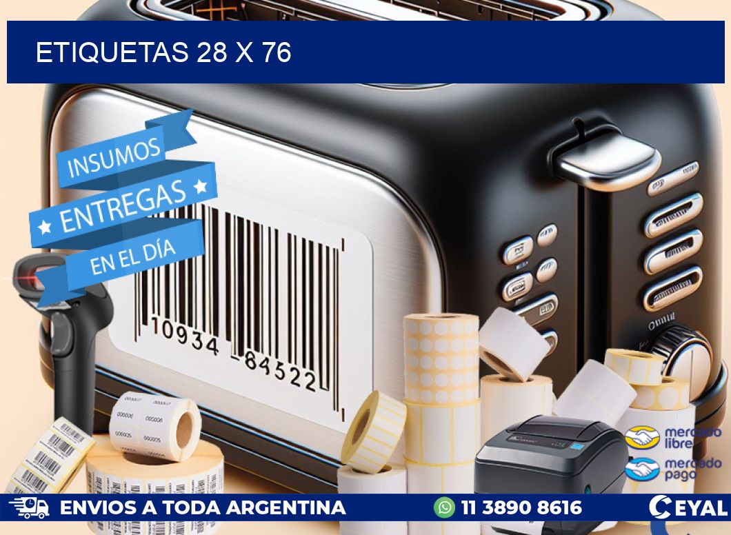 ETIQUETAS 28 x 76