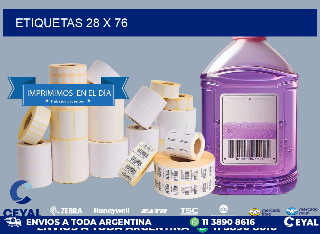 ETIQUETAS 28 x 76