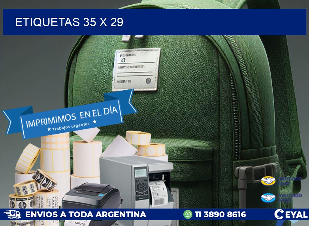 ETIQUETAS 35 x 29