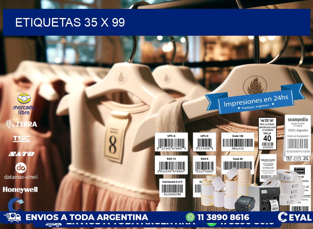 ETIQUETAS 35 x 99