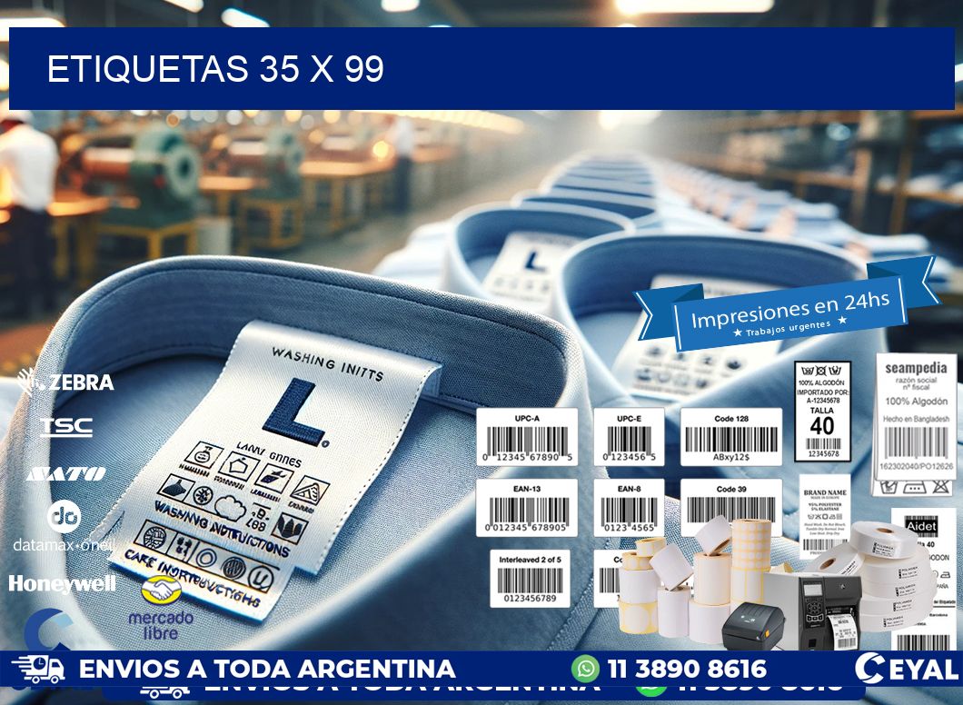 ETIQUETAS 35 x 99