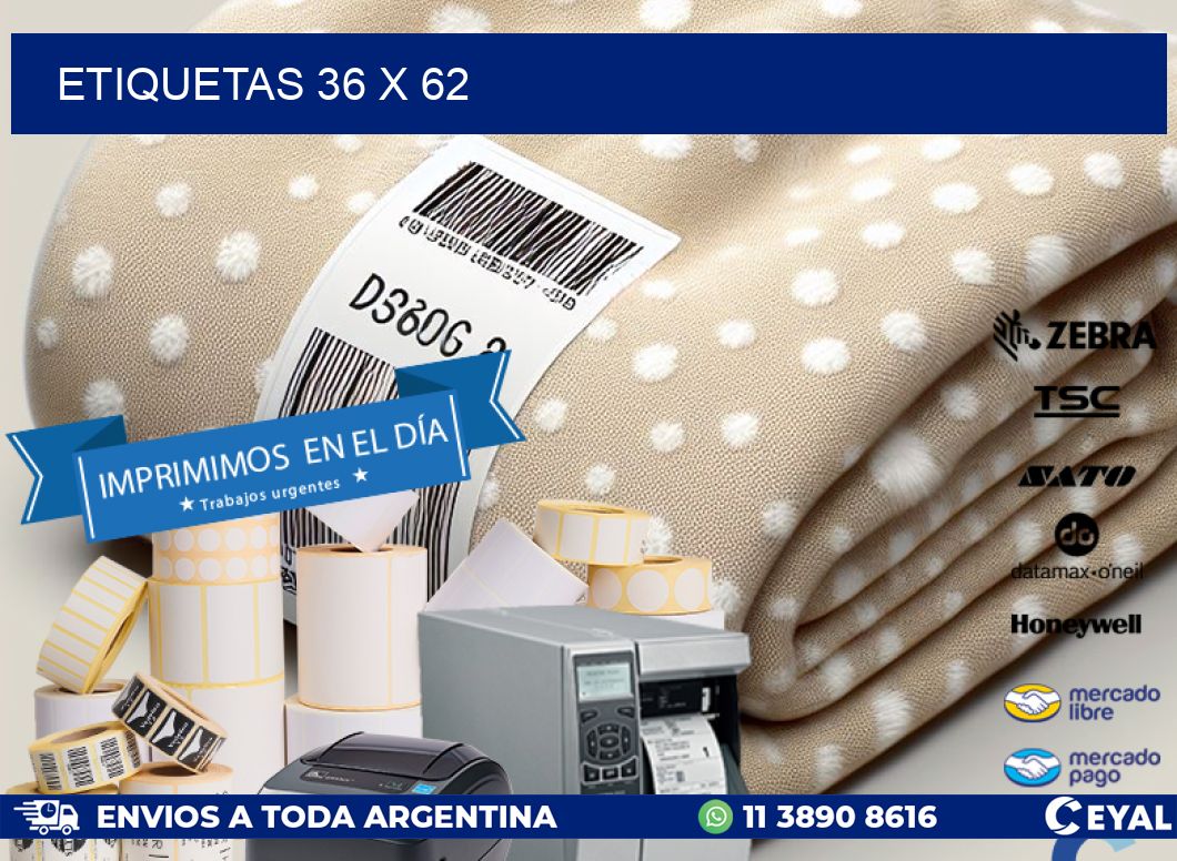 ETIQUETAS 36 x 62