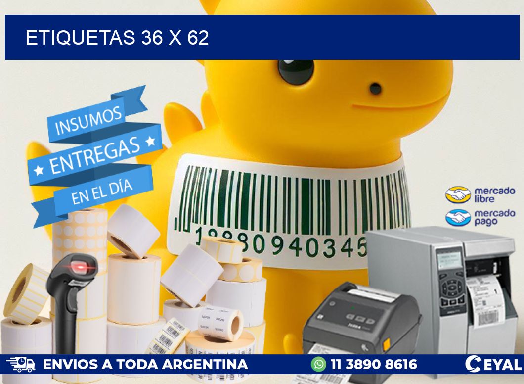 ETIQUETAS 36 x 62