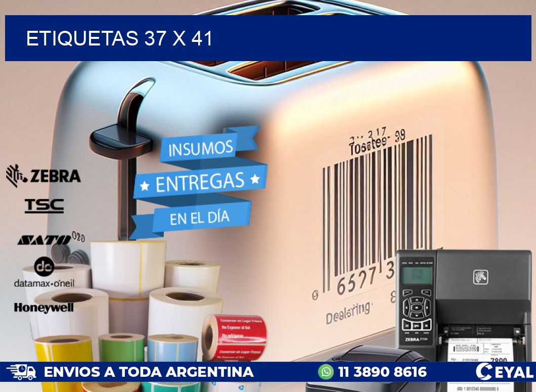 ETIQUETAS 37 x 41