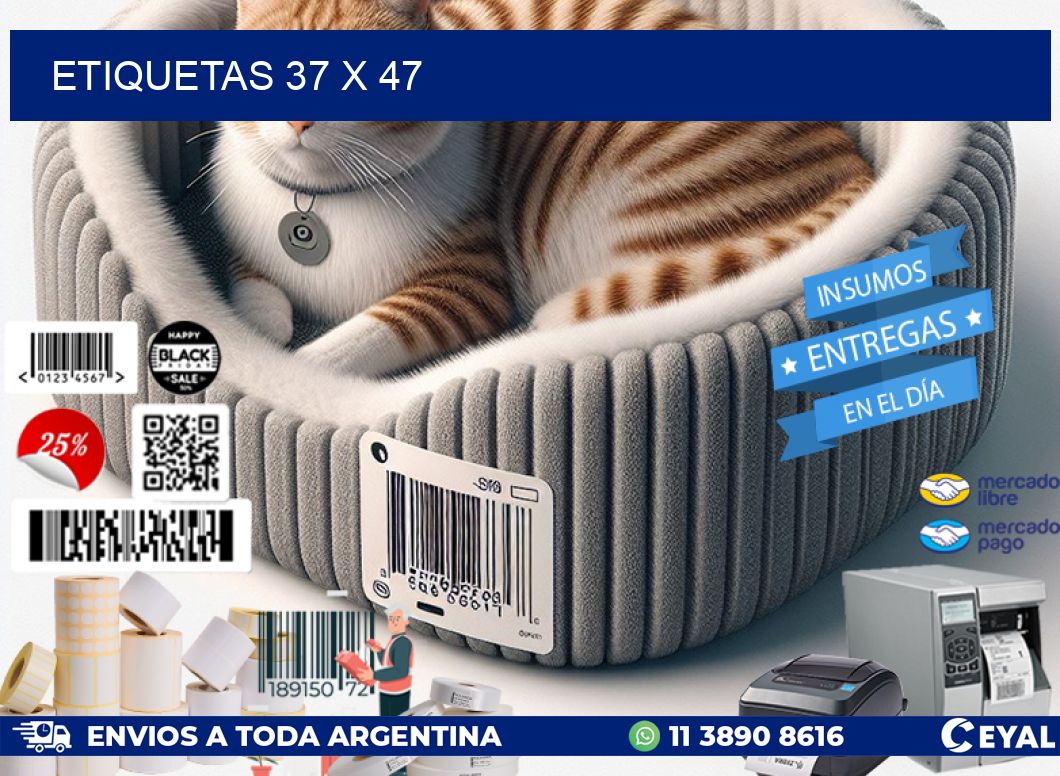 ETIQUETAS 37 x 47
