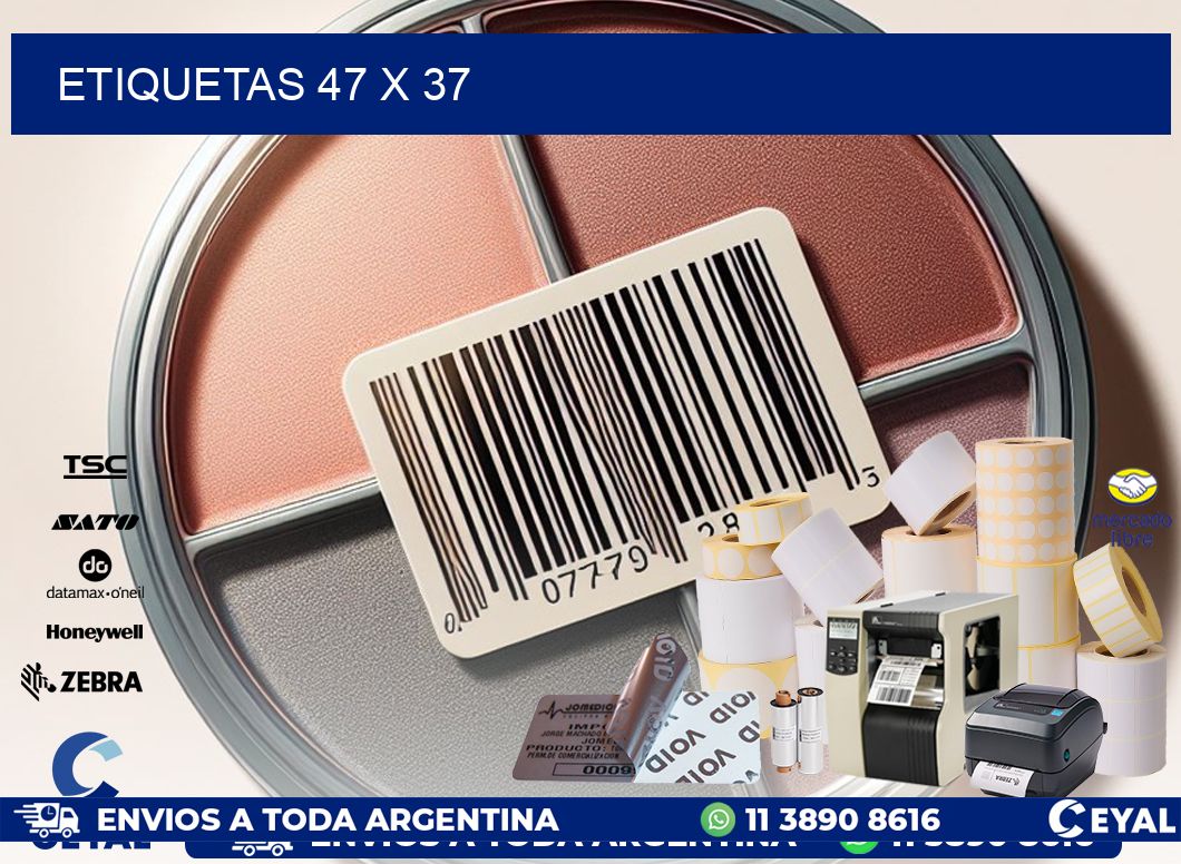 ETIQUETAS 47 x 37