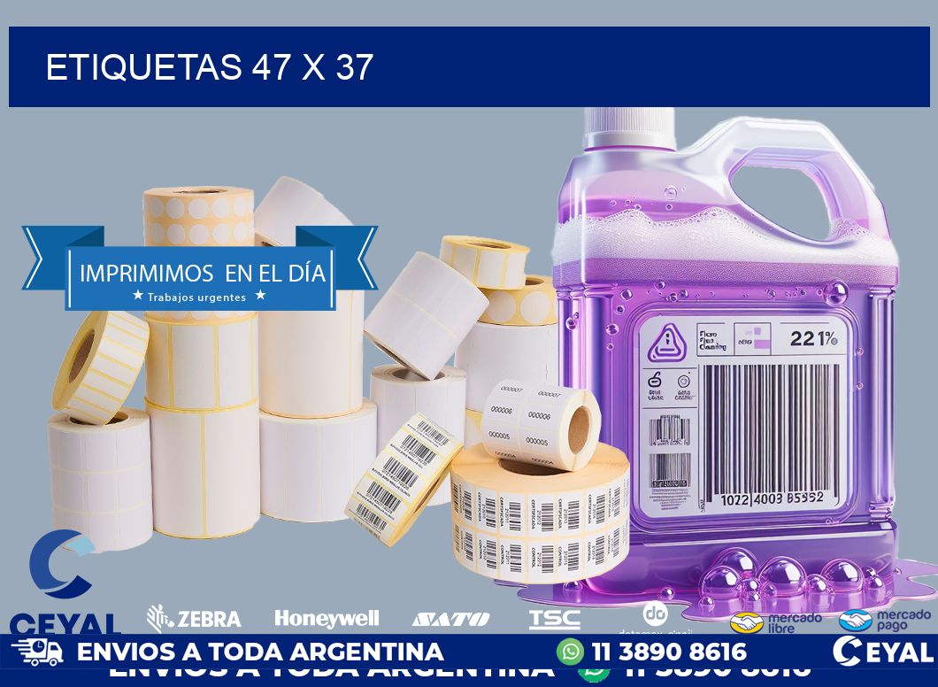 ETIQUETAS 47 x 37