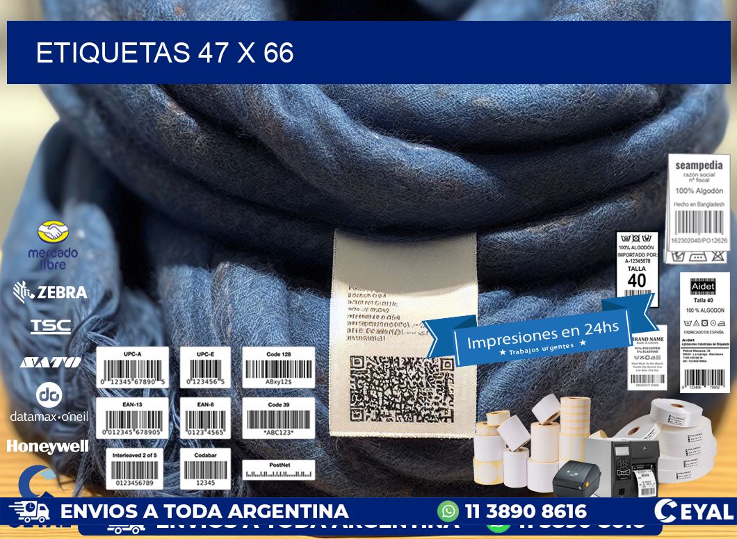 ETIQUETAS 47 x 66