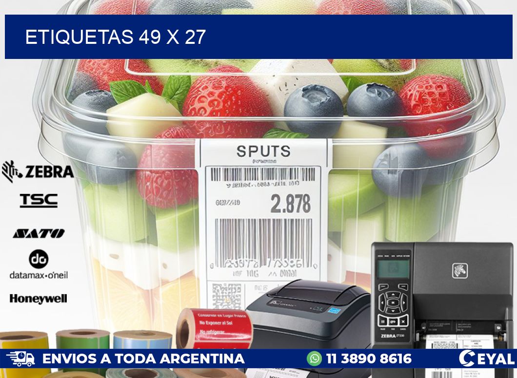 ETIQUETAS 49 x 27