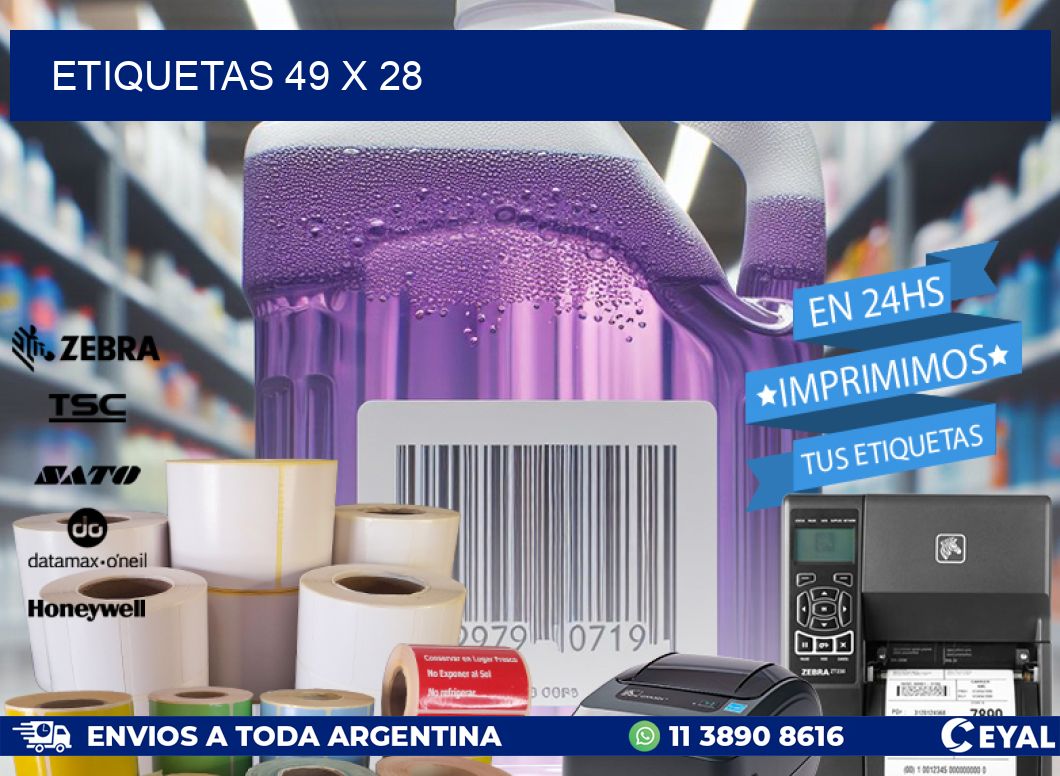 ETIQUETAS 49 x 28