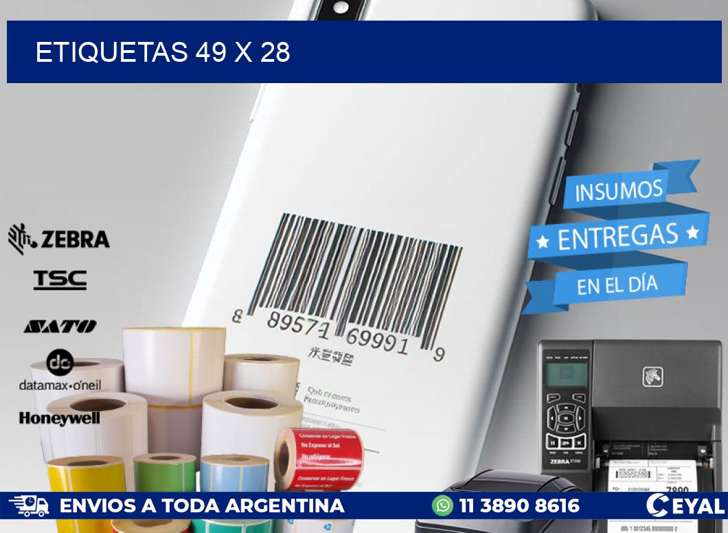 ETIQUETAS 49 x 28