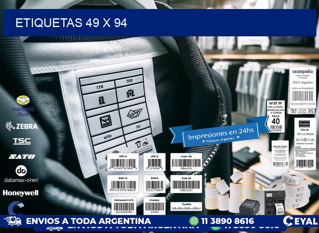 ETIQUETAS 49 x 94