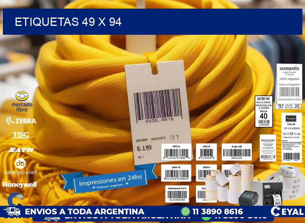 ETIQUETAS 49 x 94