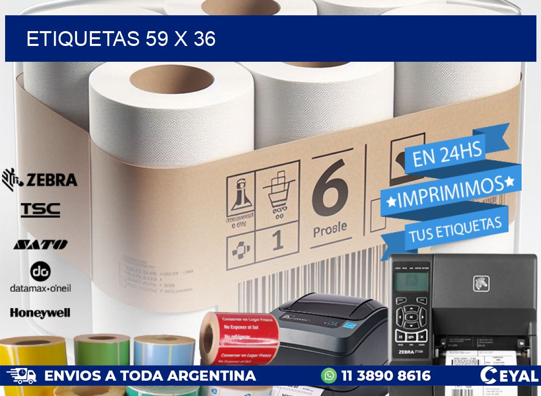 ETIQUETAS 59 x 36