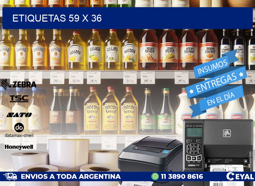 ETIQUETAS 59 x 36