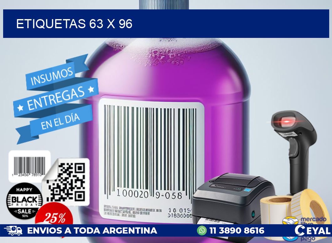 ETIQUETAS 63 x 96