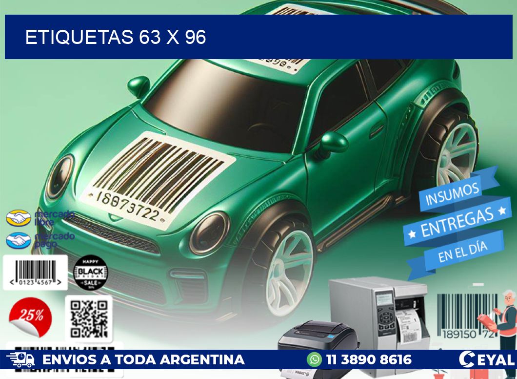 ETIQUETAS 63 x 96