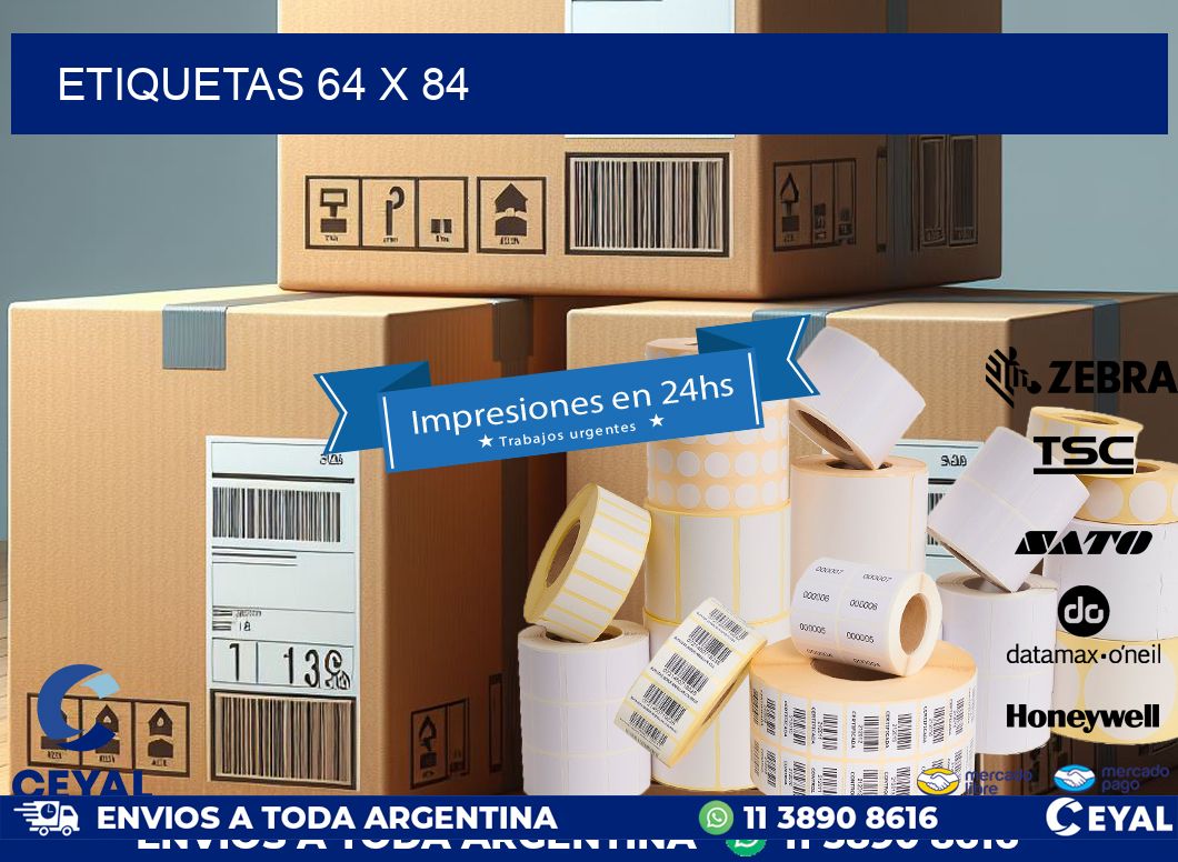 ETIQUETAS 64 x 84