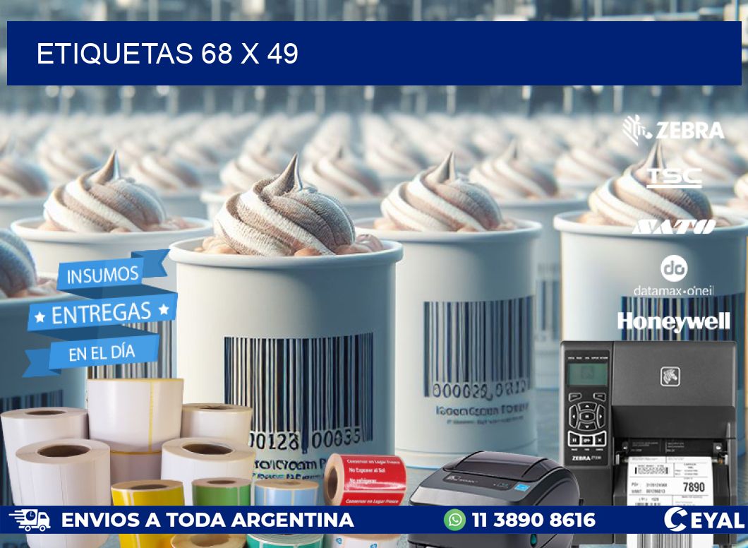 ETIQUETAS 68 x 49