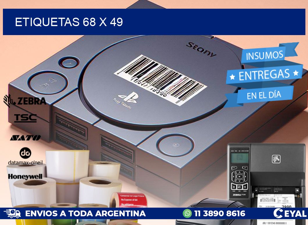 ETIQUETAS 68 x 49