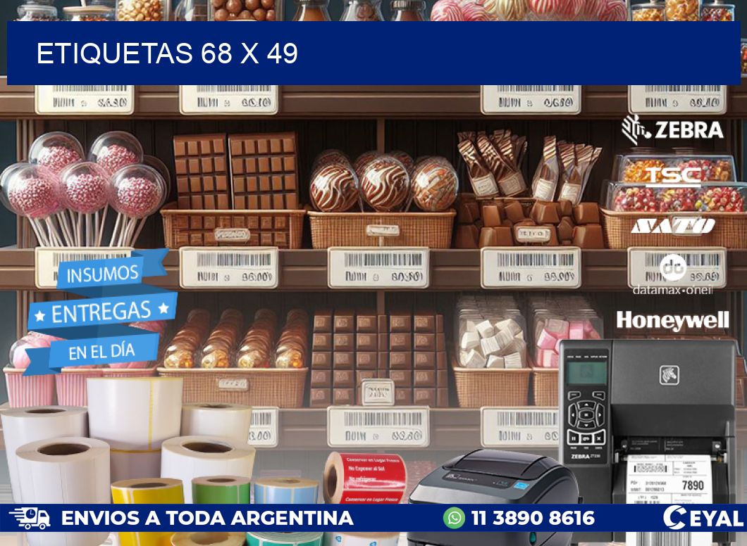 ETIQUETAS 68 x 49