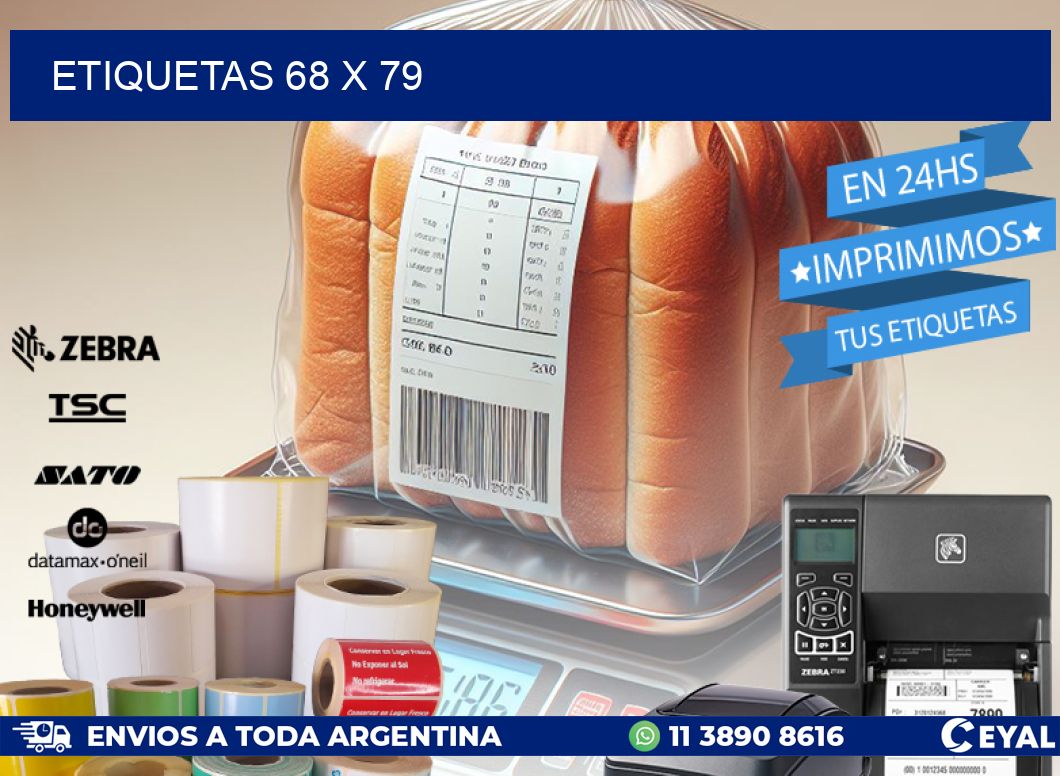 ETIQUETAS 68 x 79