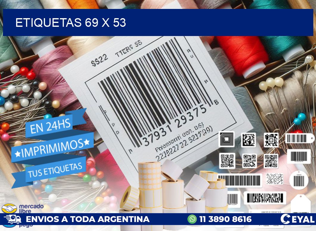 ETIQUETAS 69 x 53