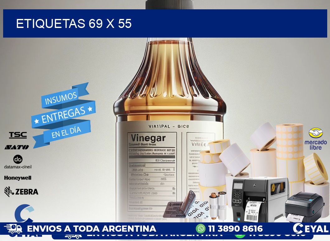 ETIQUETAS 69 x 55