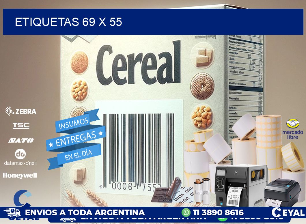 ETIQUETAS 69 x 55