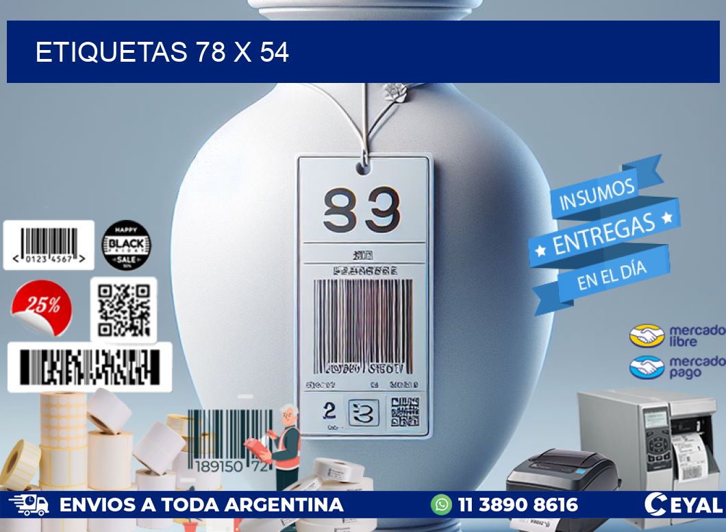 ETIQUETAS 78 x 54