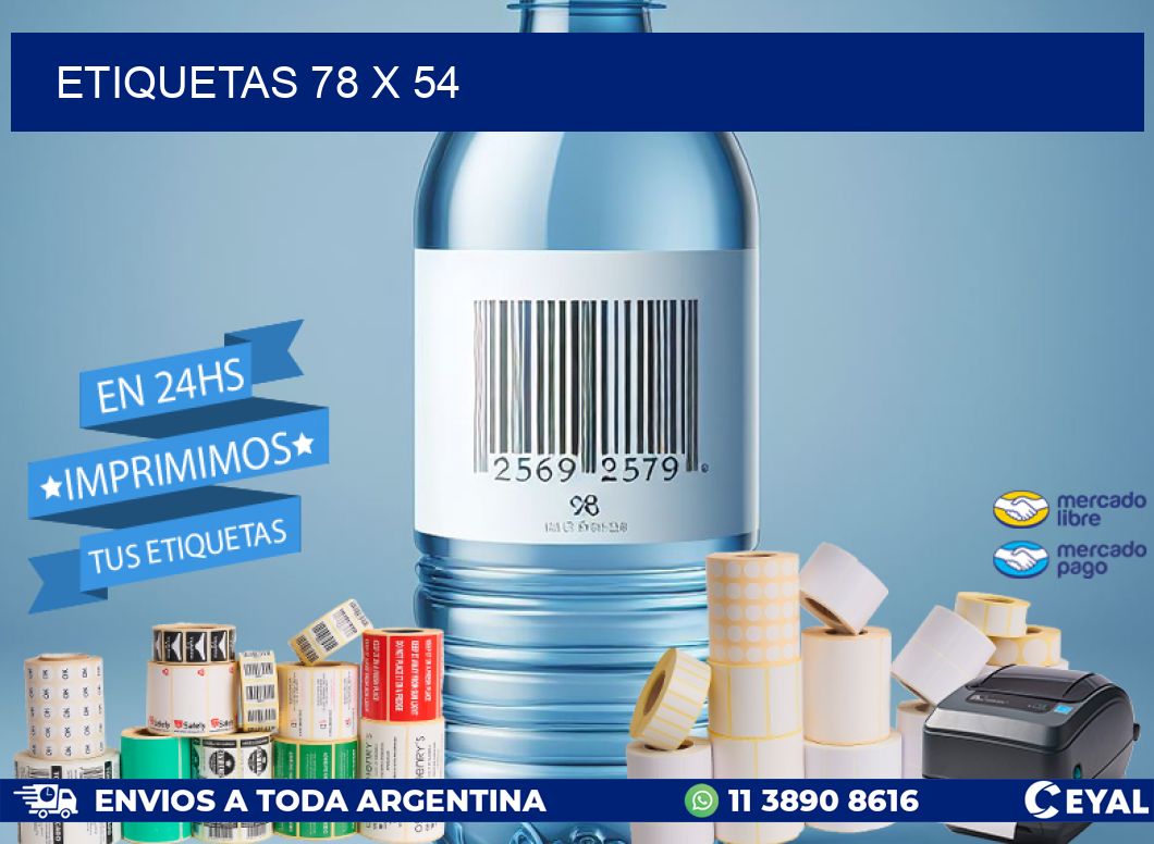 ETIQUETAS 78 x 54