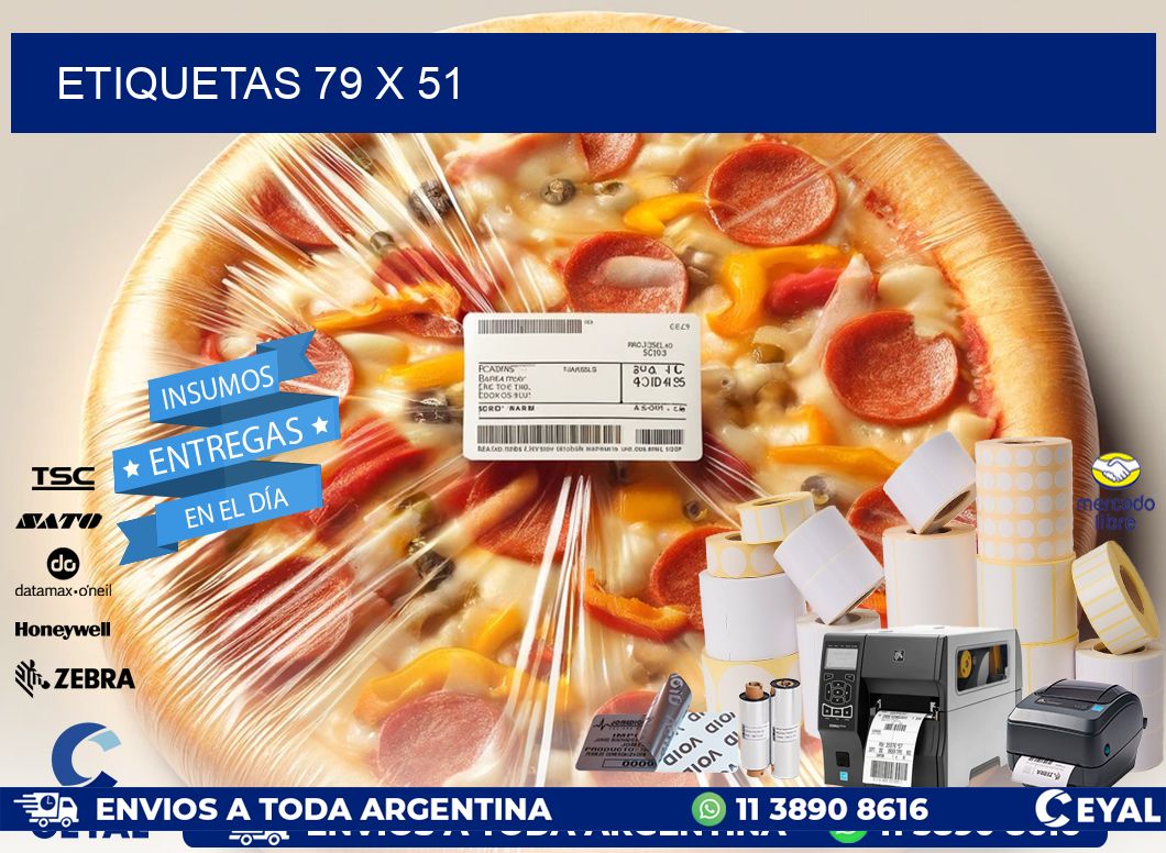 ETIQUETAS 79 x 51