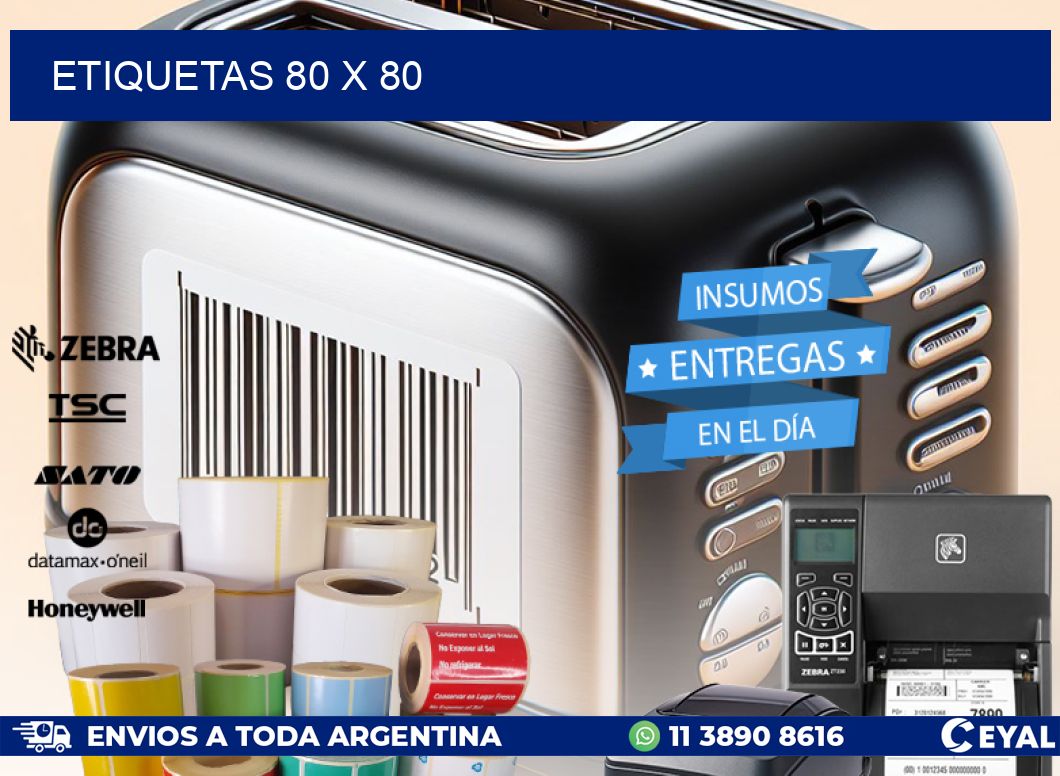 ETIQUETAS 80 x 80