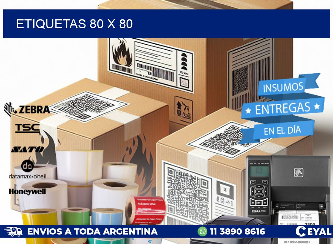 ETIQUETAS 80 x 80