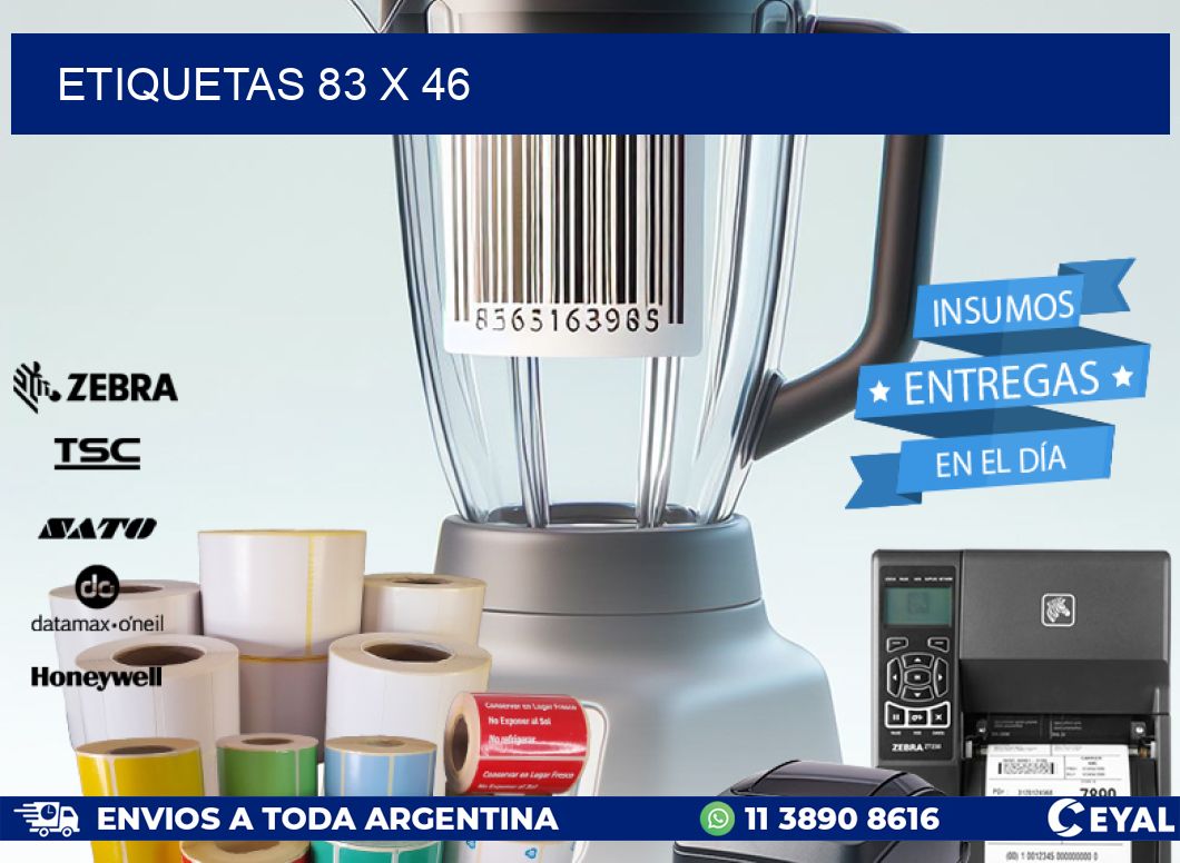 ETIQUETAS 83 x 46