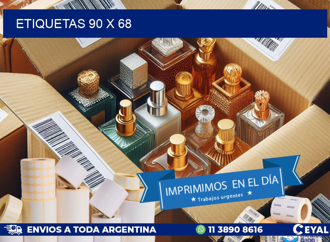 ETIQUETAS 90 x 68
