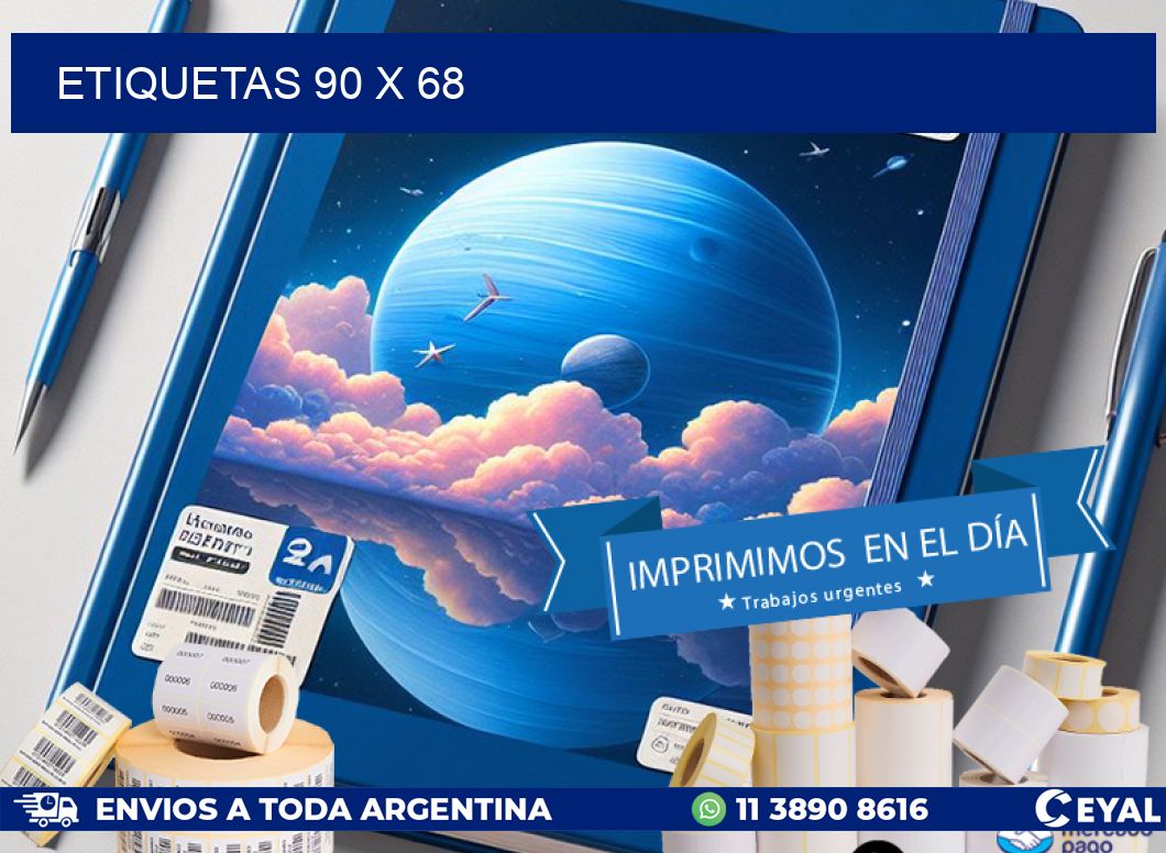 ETIQUETAS 90 x 68