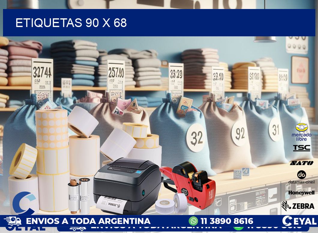 ETIQUETAS 90 x 68