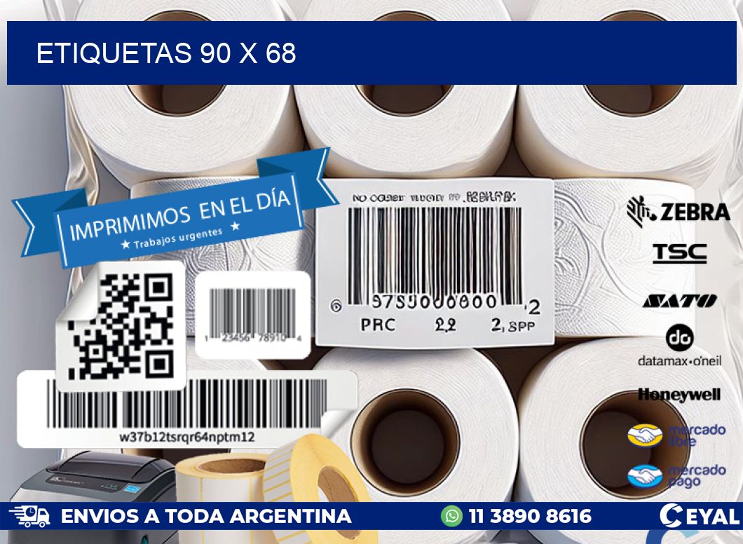 ETIQUETAS 90 x 68