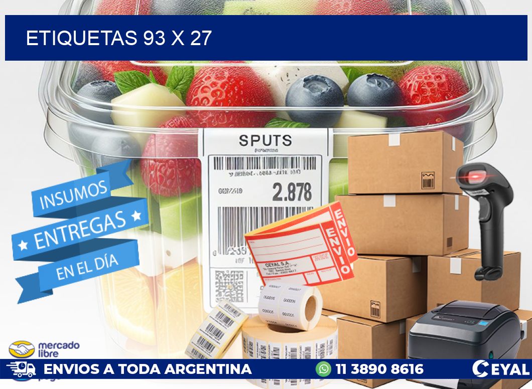 ETIQUETAS 93 x 27