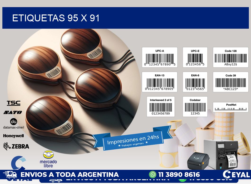 ETIQUETAS 95 x 91