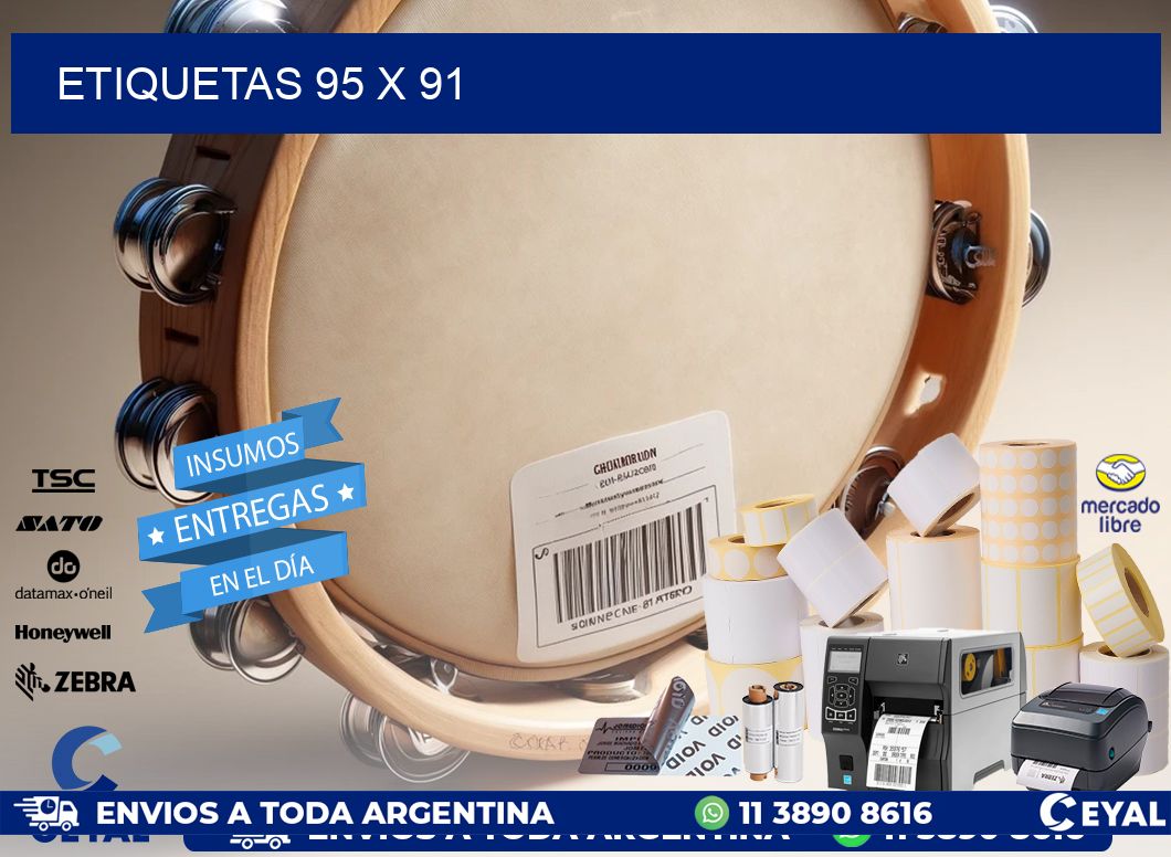 ETIQUETAS 95 x 91