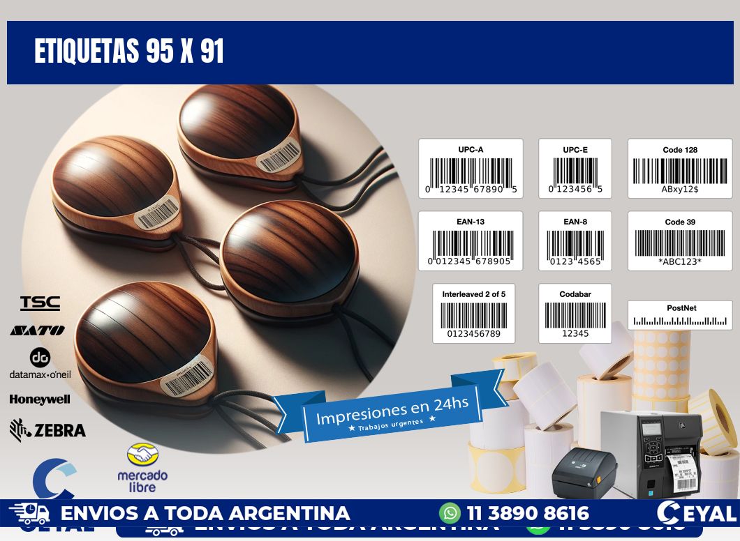 ETIQUETAS 95 x 91