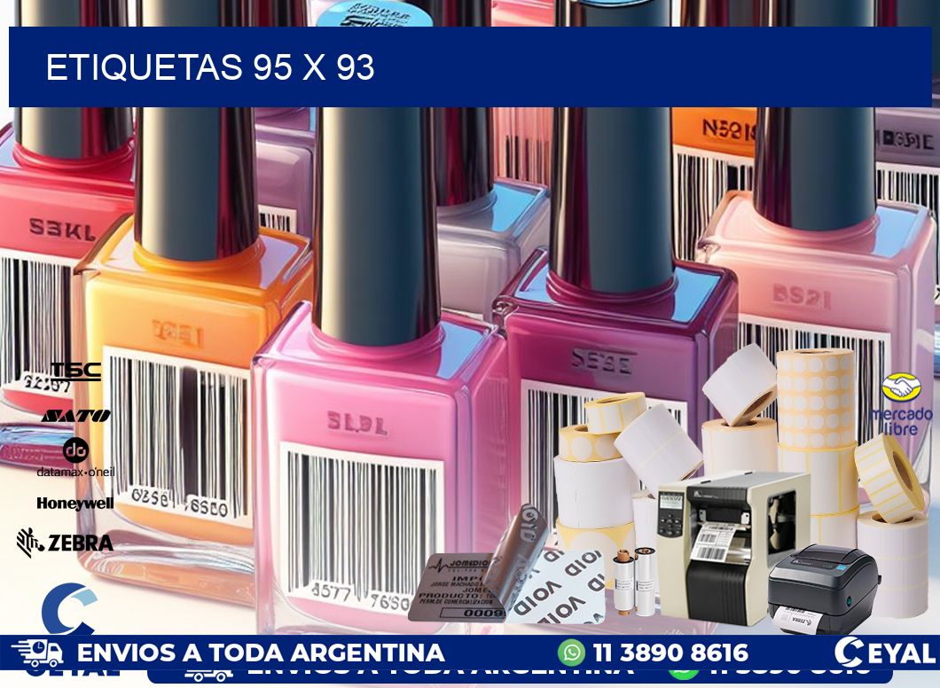 ETIQUETAS 95 x 93