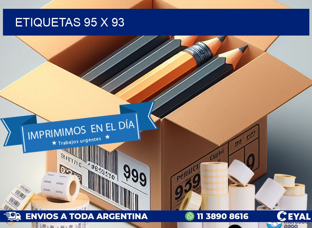 ETIQUETAS 95 x 93