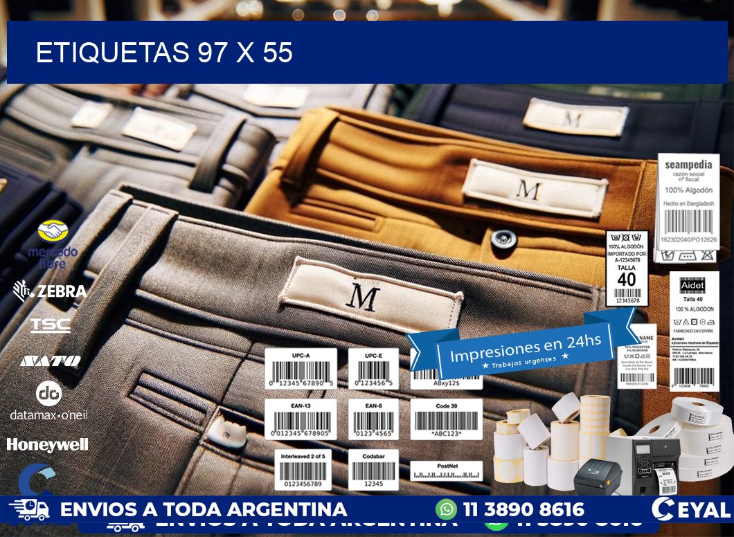 ETIQUETAS 97 x 55