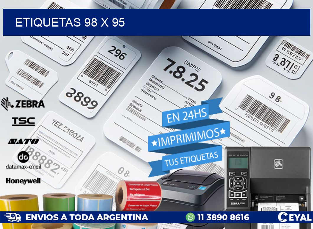 ETIQUETAS 98 x 95