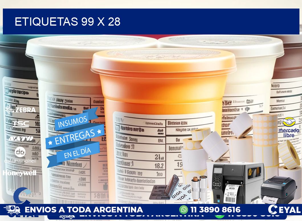 ETIQUETAS 99 x 28