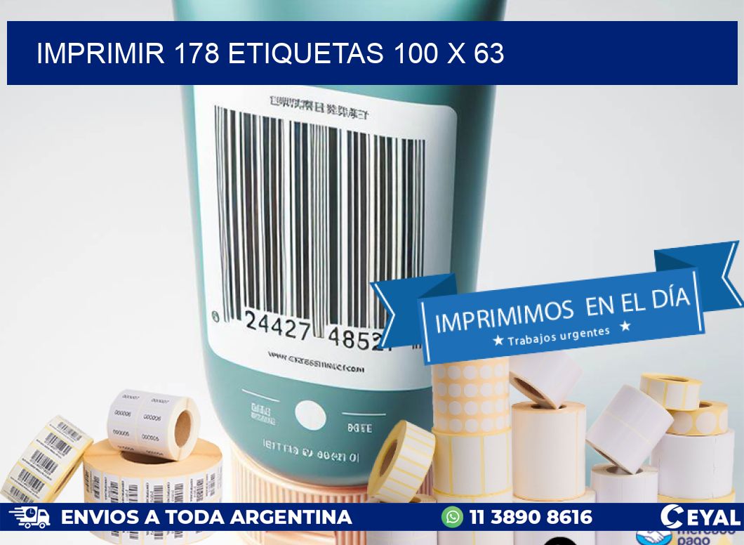IMPRIMIR 178 ETIQUETAS 100 x 63